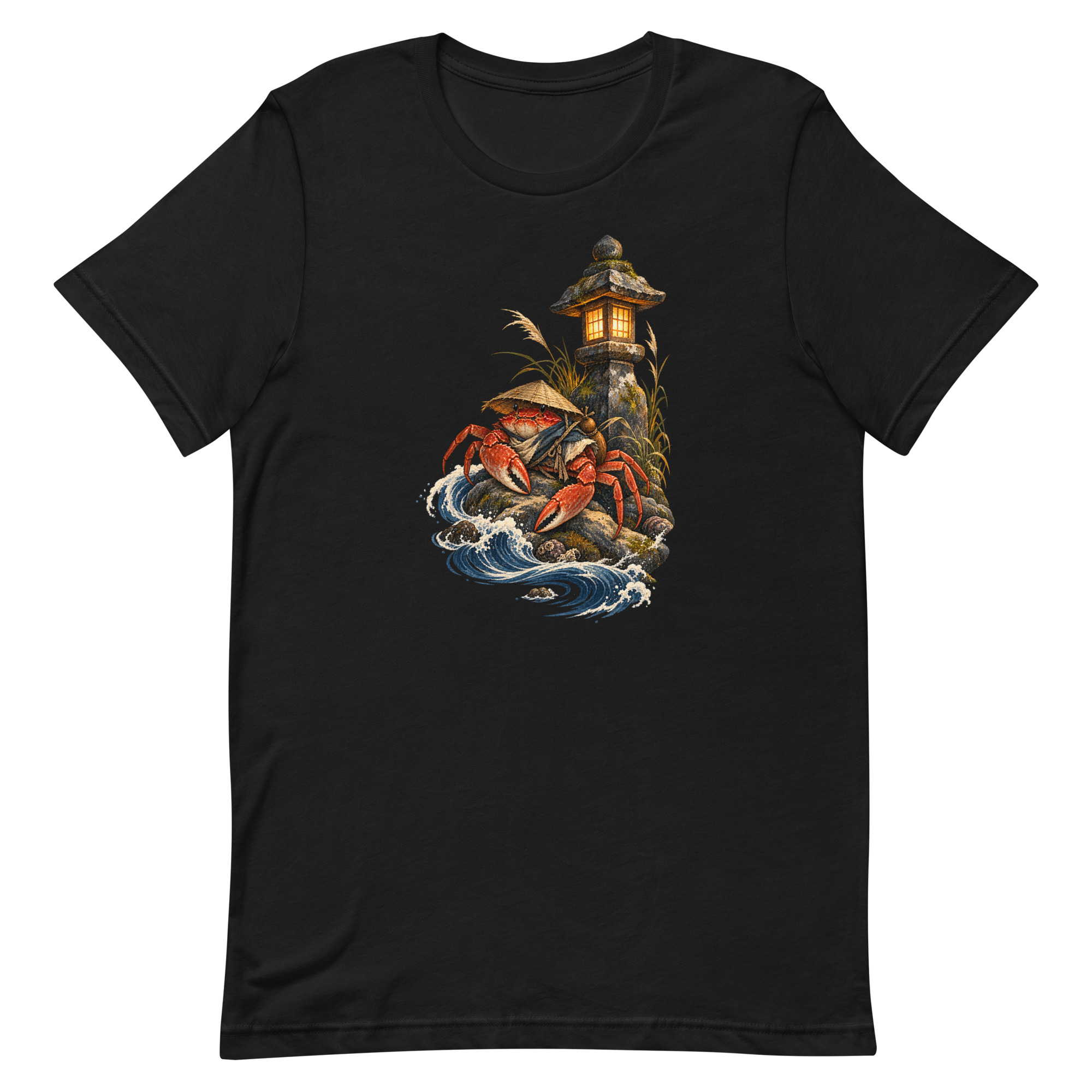 Crab Ronin Lantern Shore Japanese Art, Japanese Art Tee, Mythology Gift - Image 78
