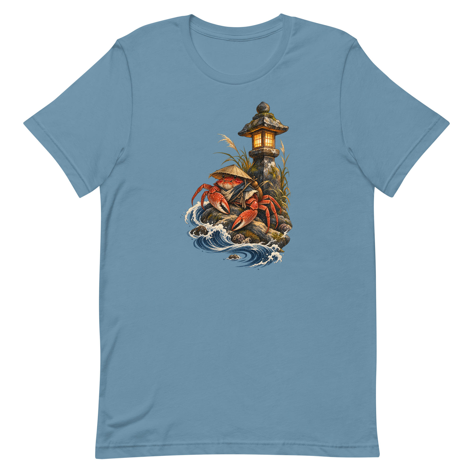Crab Ronin Lantern Shore Japanese Art, Japanese Art Tee, Mythology Gift - Image 61