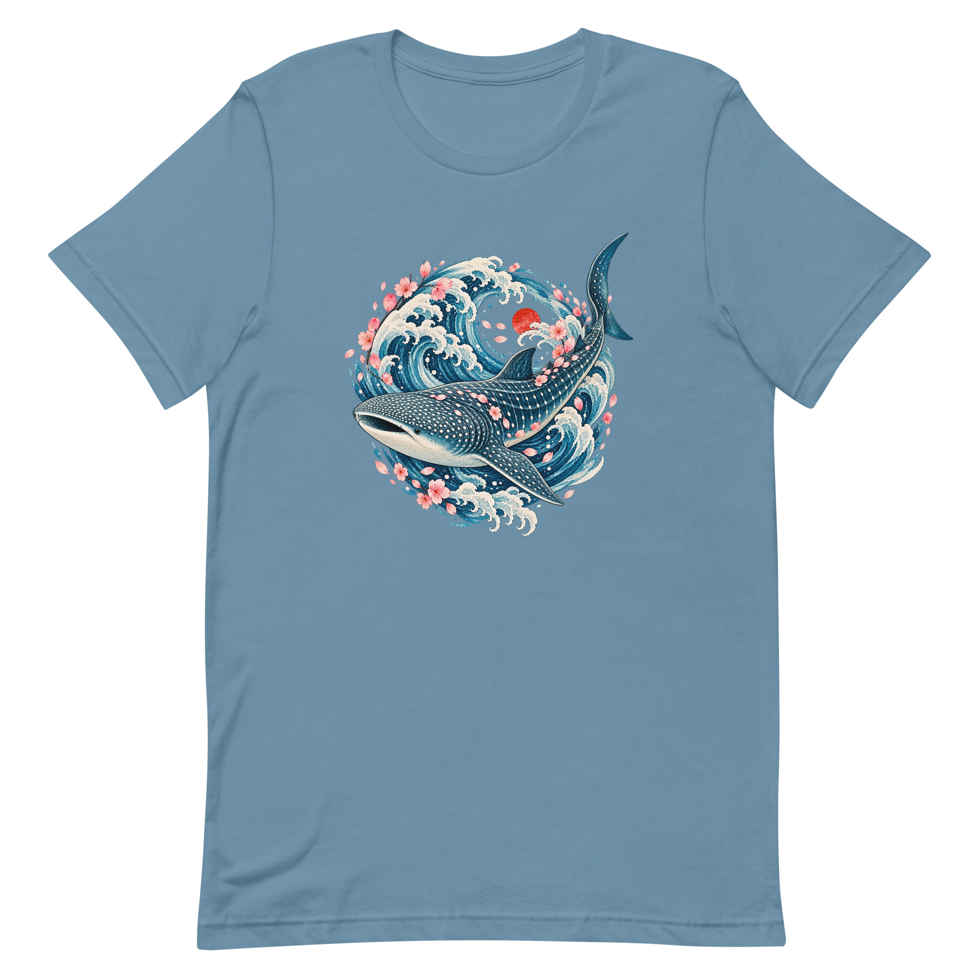 Whale Shark Sakura Current Japanese Art, Japanese Art Tee, Mythology Gift - Image 63