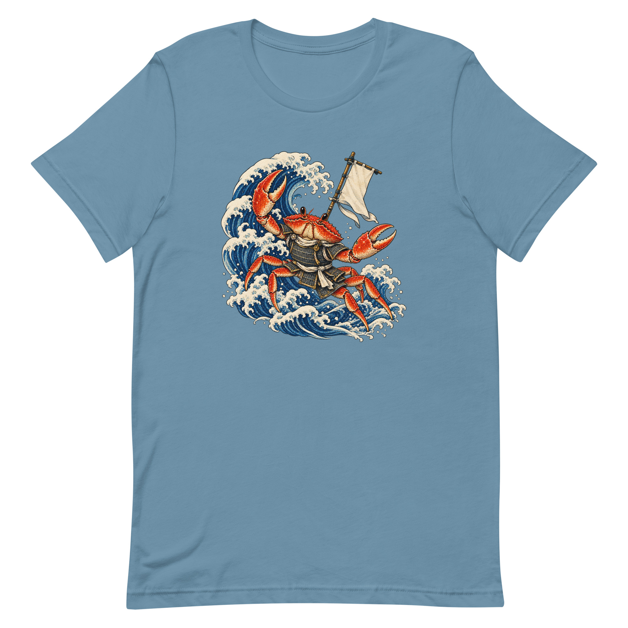Samurai Crab Great Wave Japanese Warrior Art, Japanese Art Tee, Mythology Gift - Image 63