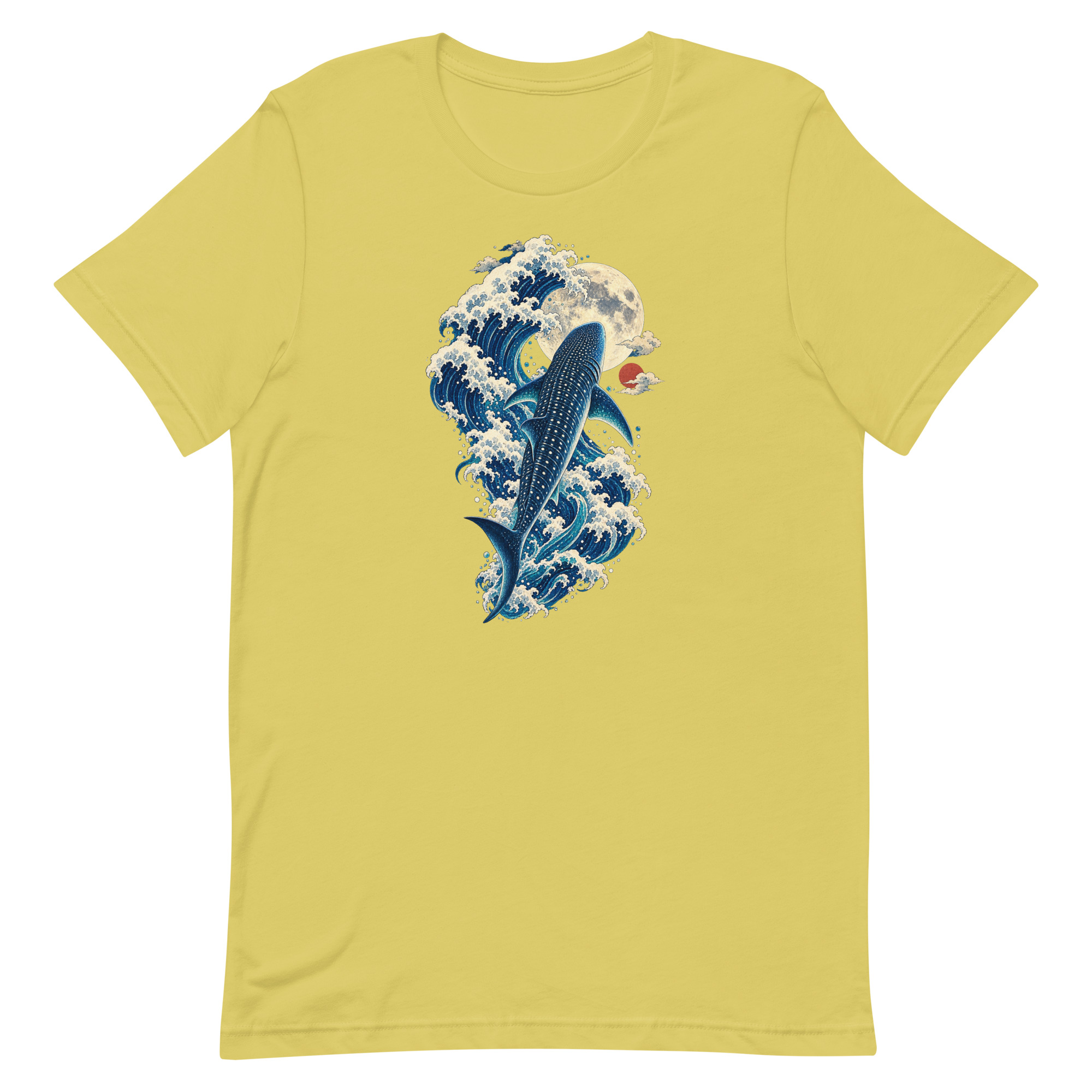 Whale Shark Great Wave Moon Japanese Art, Japanese Art Tee, Mythology Gift - Image 62