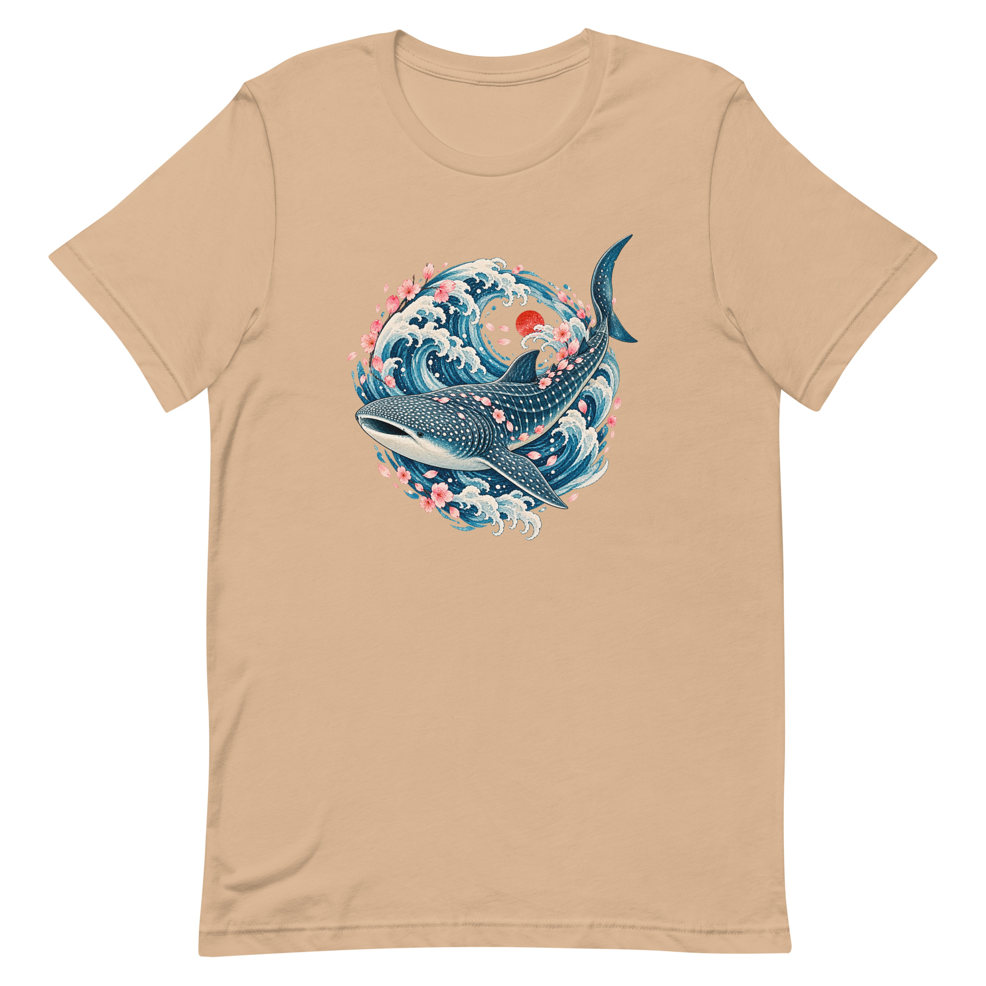 Whale Shark Sakura Current Japanese Art, Japanese Art Tee, Mythology Gift - Image 65