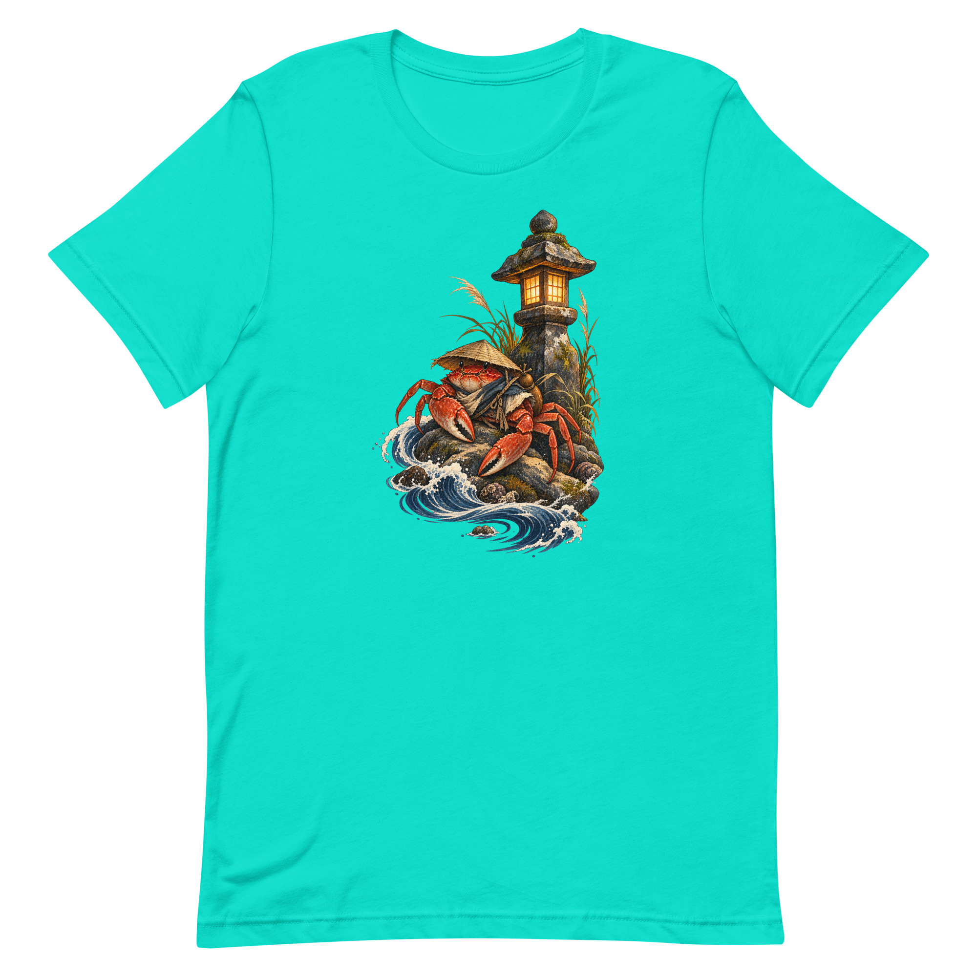 Crab Ronin Lantern Shore Japanese Art, Japanese Art Tee, Mythology Gift - Image 83