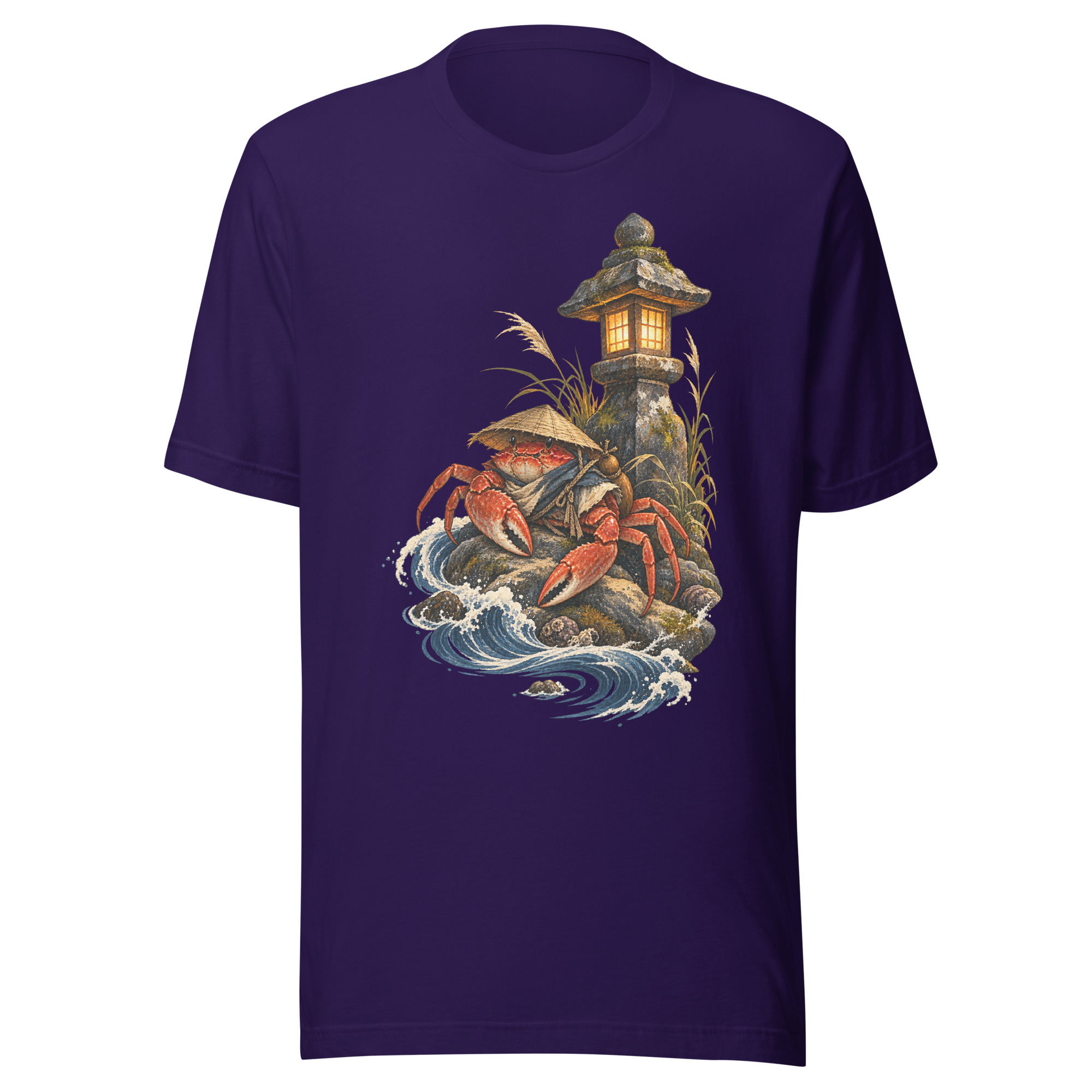 Crab Ronin Lantern Shore Japanese Art, Japanese Art Tee, Mythology Gift - Image 132