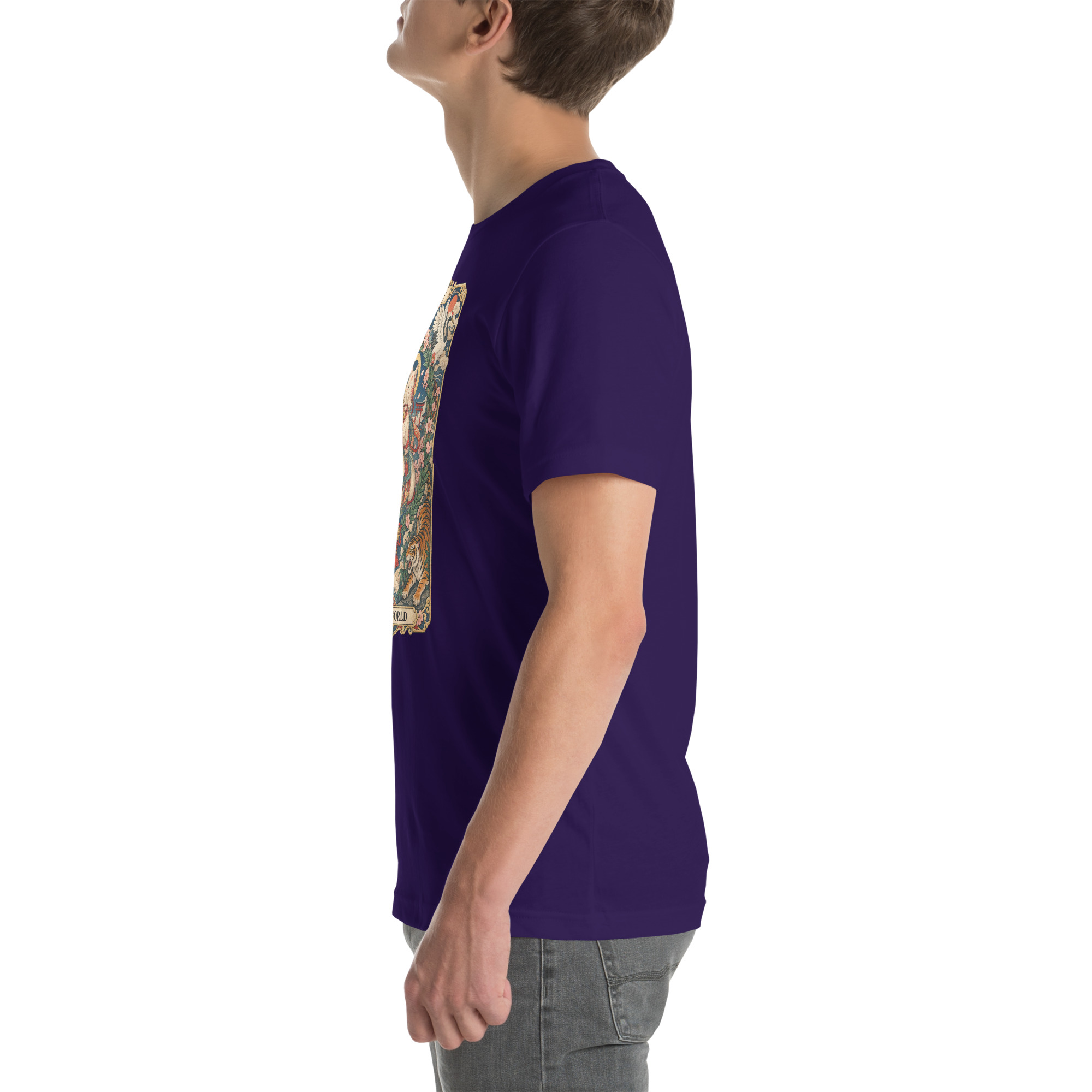 The World Shrine Cat Tarot Japanese Art T-Shirt - Image 98