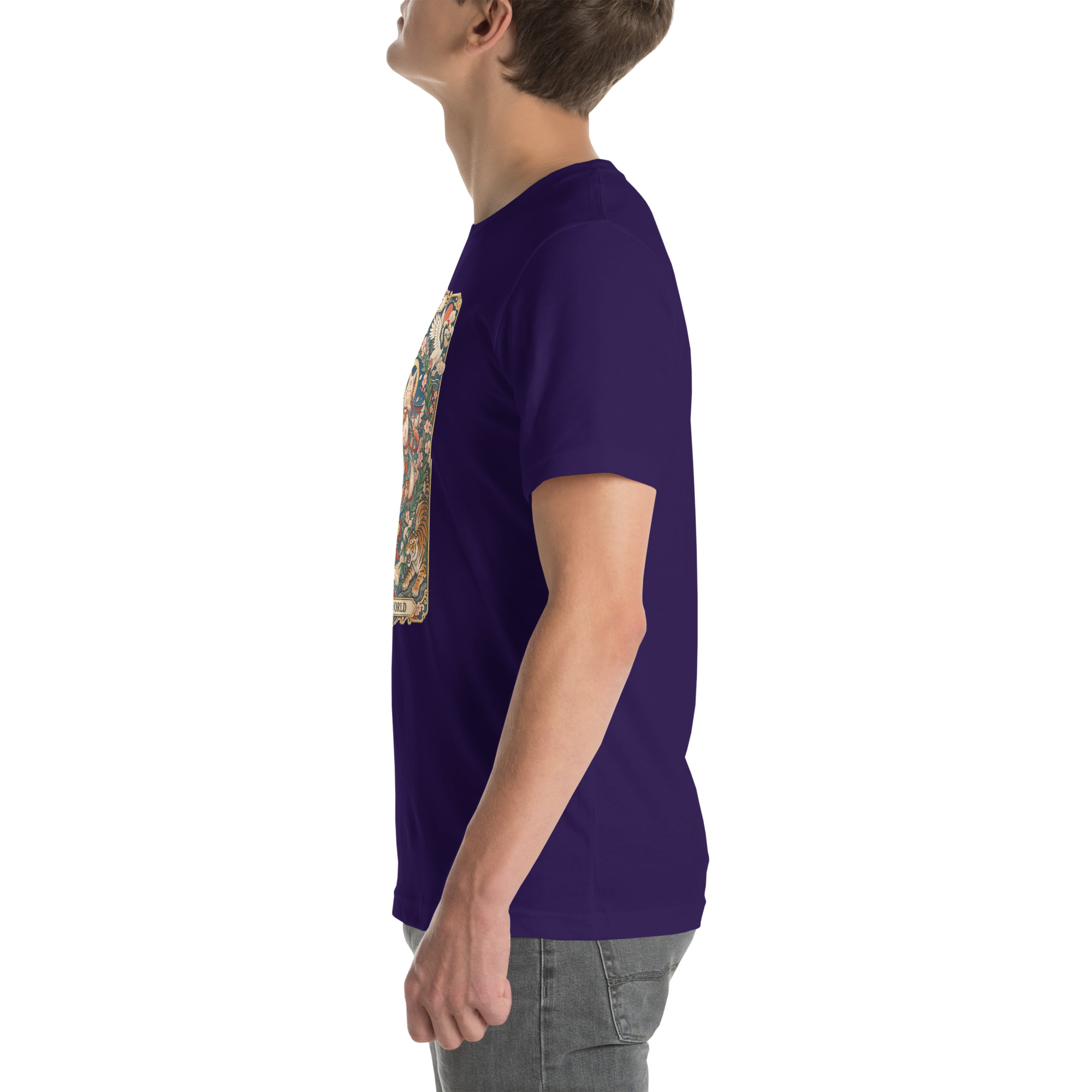 The World Shrine Cat Tarot Japanese Art T-Shirt - Image 123