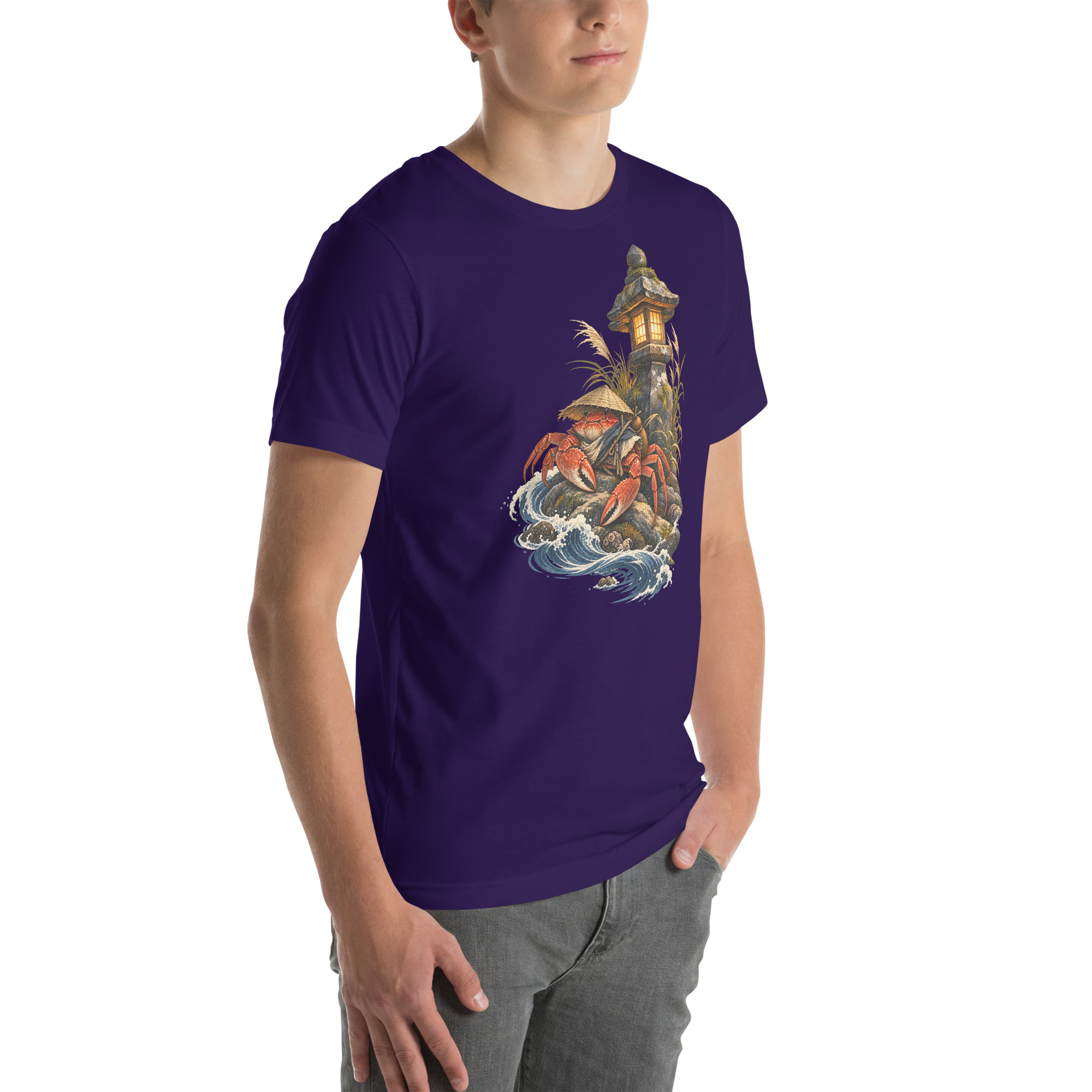 Crab Ronin Lantern Shore Japanese Art, Japanese Art Tee, Mythology Gift - Image 101