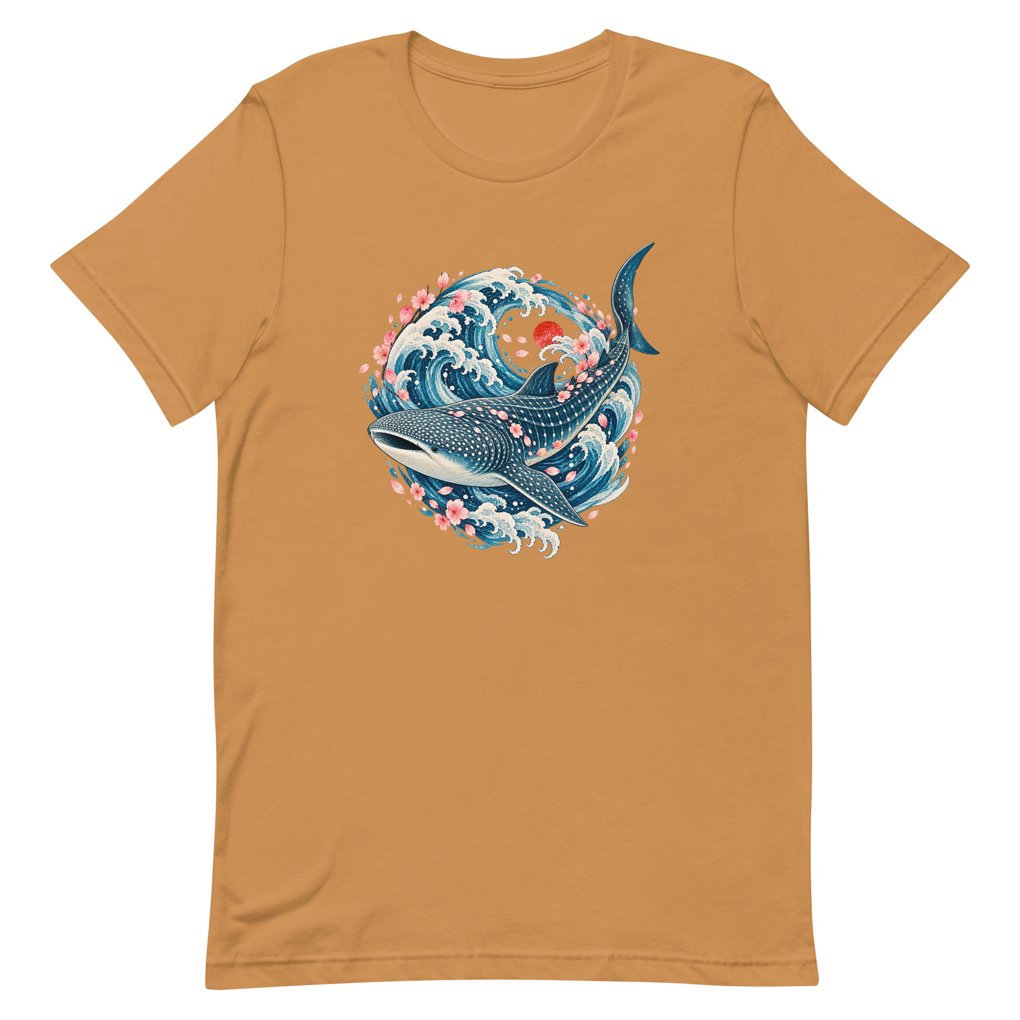 Whale Shark Sakura Current Japanese Art, Japanese Art Tee, Mythology Gift - Image 66