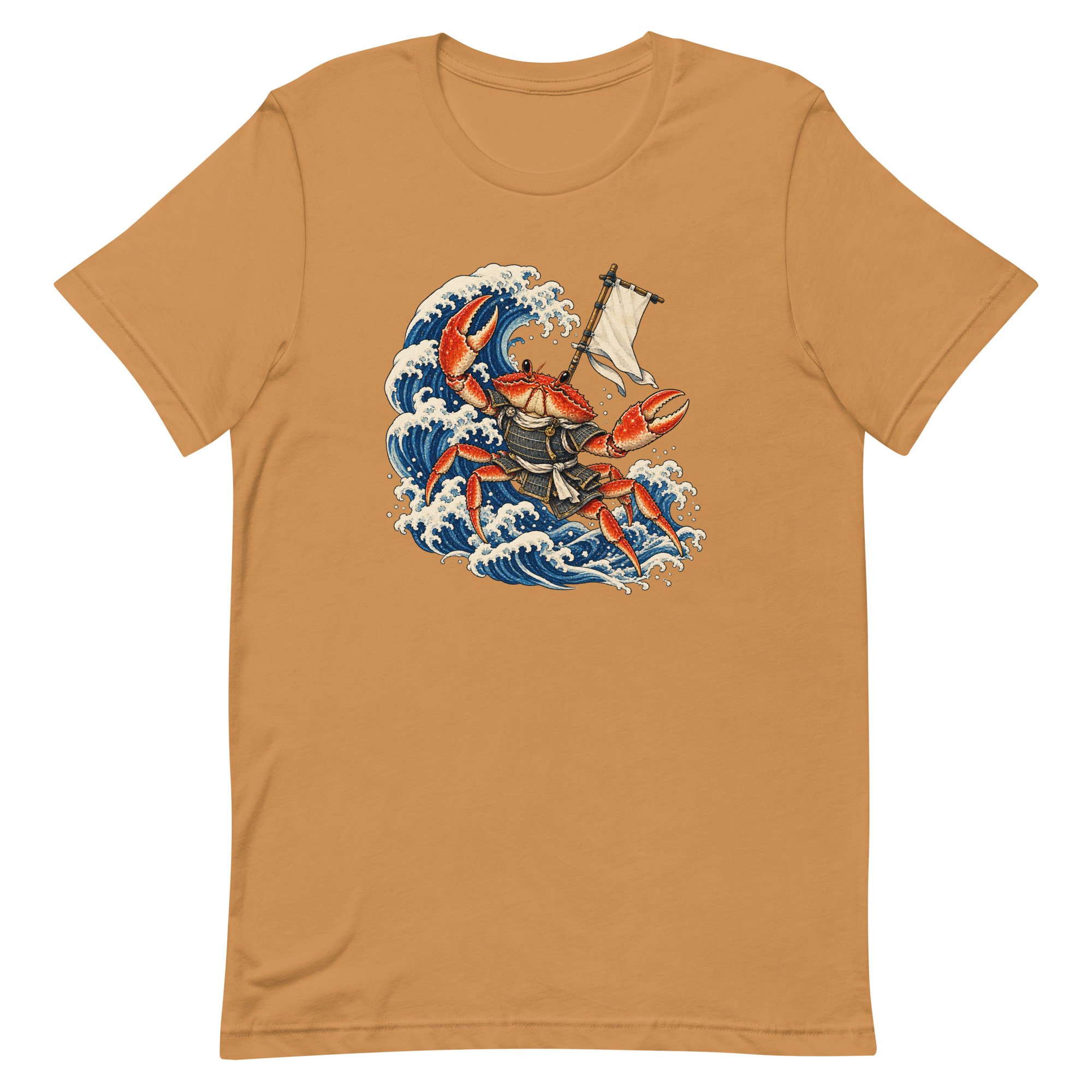 Samurai Crab Great Wave Japanese Warrior Art, Japanese Art Tee, Mythology Gift - Image 66