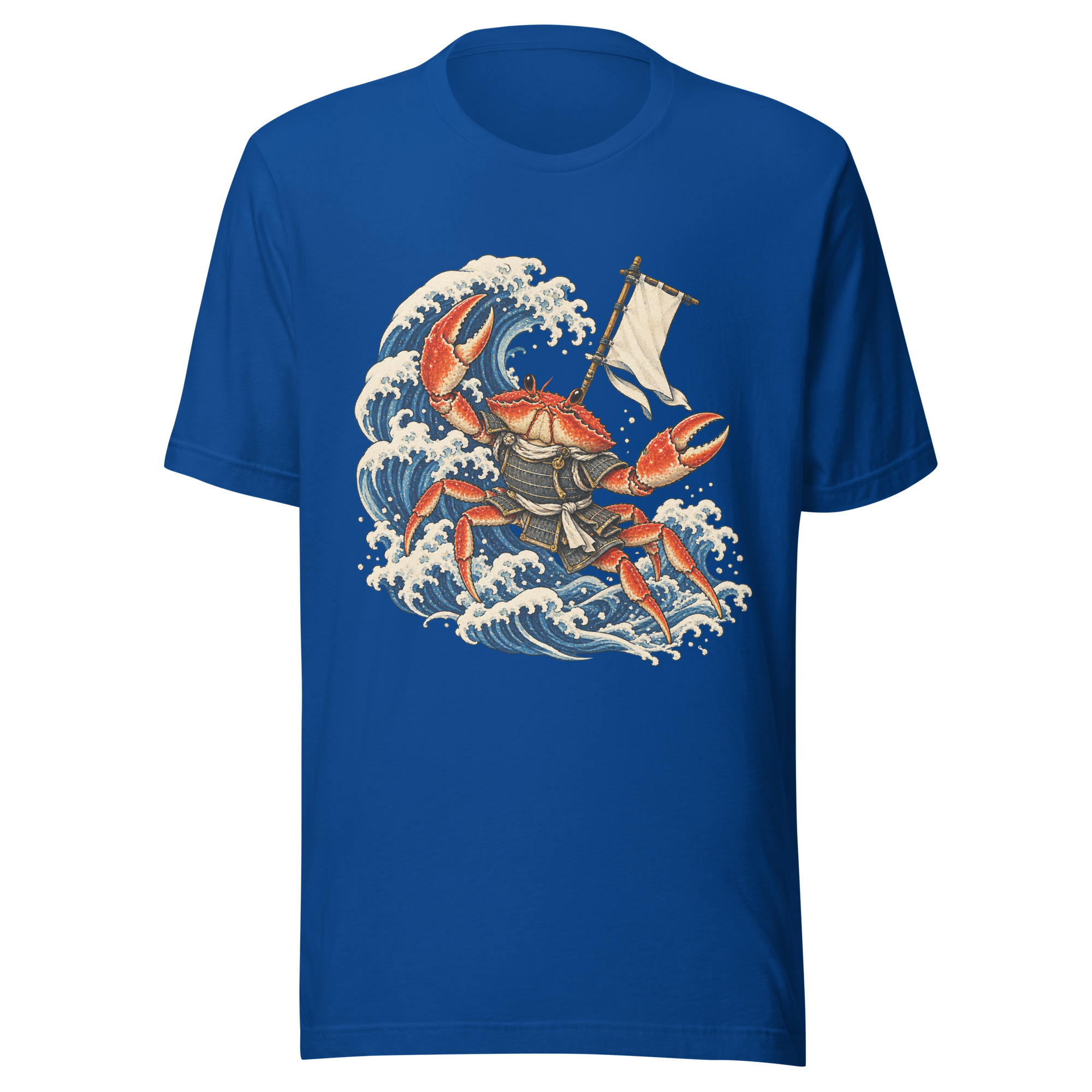 Samurai Crab Great Wave Japanese Warrior Art, Japanese Art Tee, Mythology Gift - Image 107