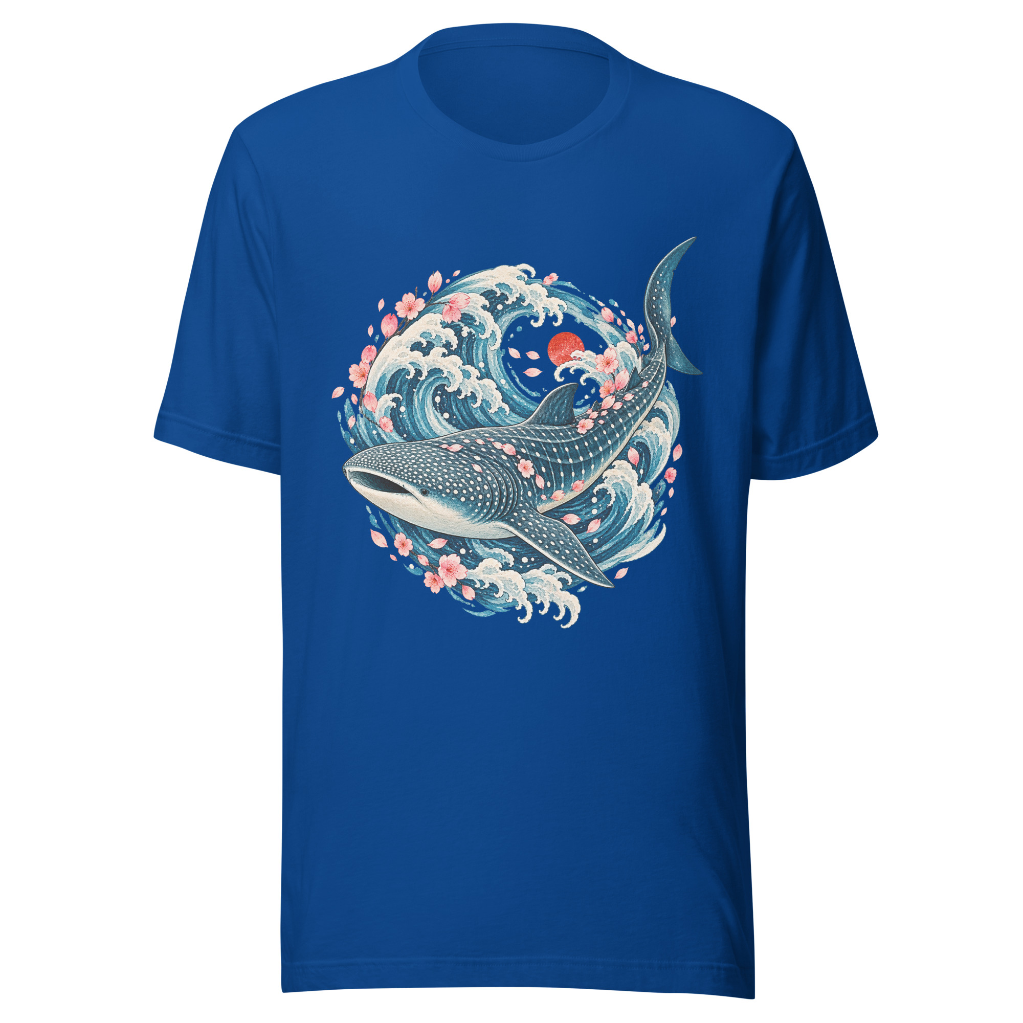 Whale Shark Sakura Current Japanese Art, Japanese Art Tee, Mythology Gift - Image 107