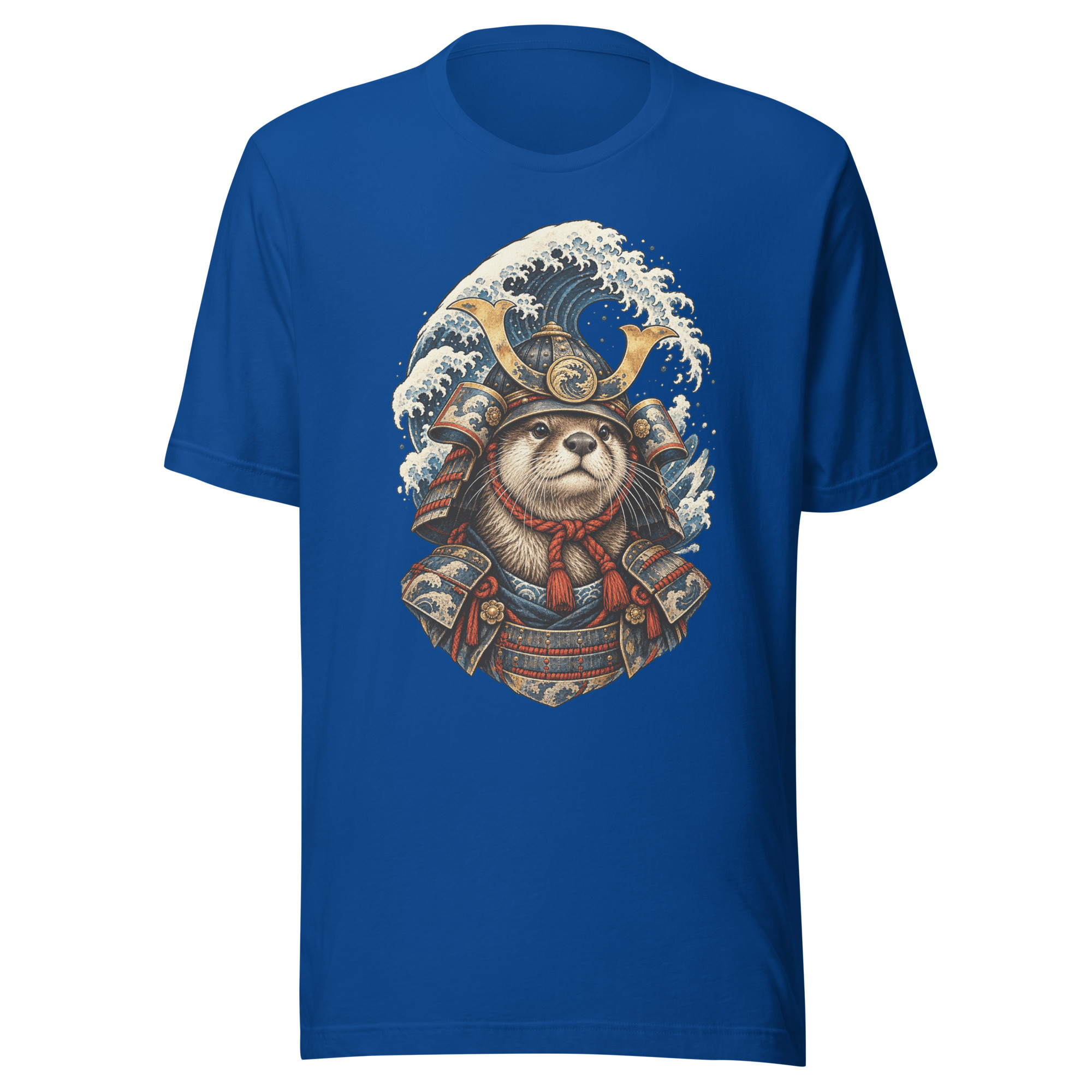 Otter Kabuto Great Wave Japanese Samurai Animal Art - Image 57