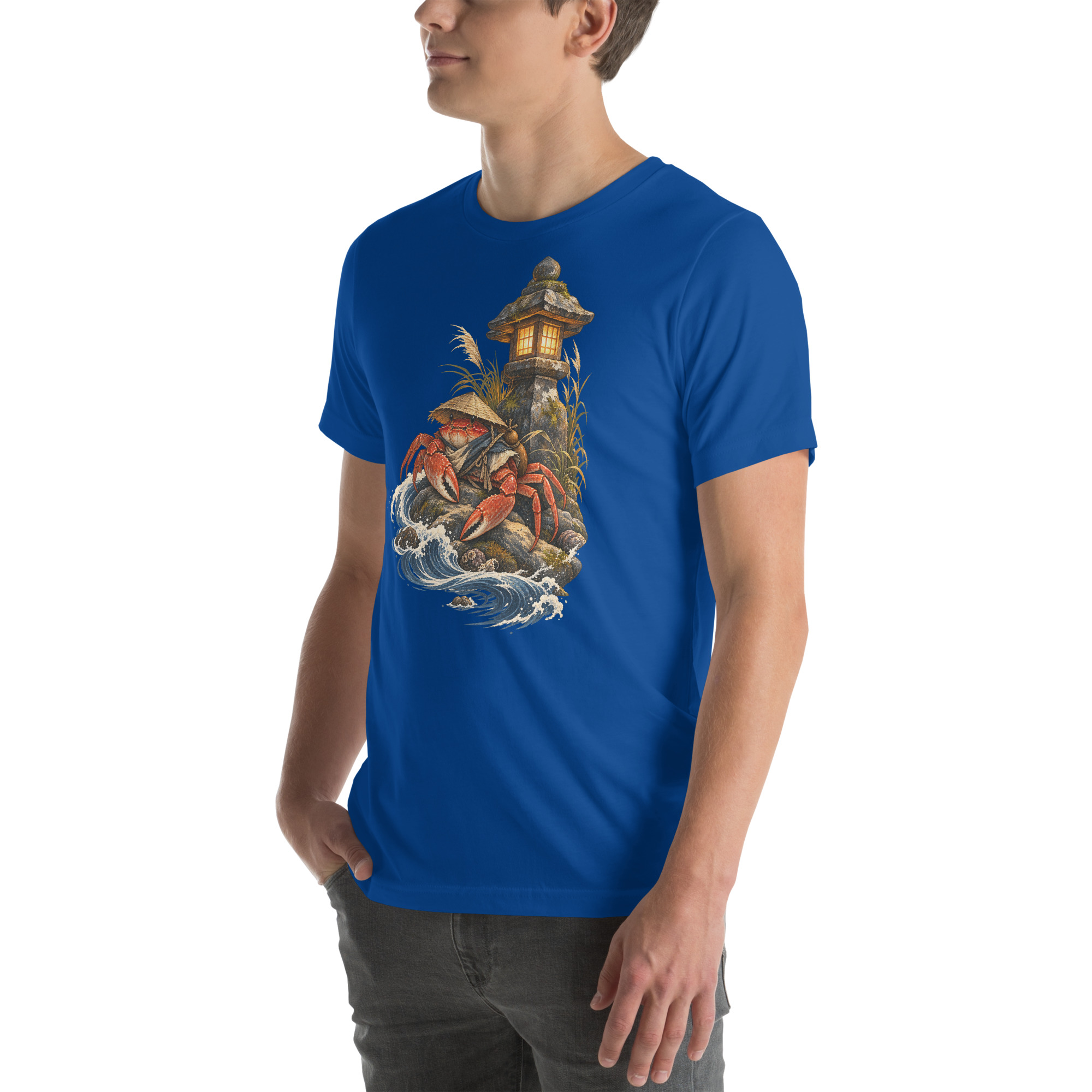 Crab Ronin Lantern Shore Japanese Art, Japanese Art Tee, Mythology Gift - Image 110