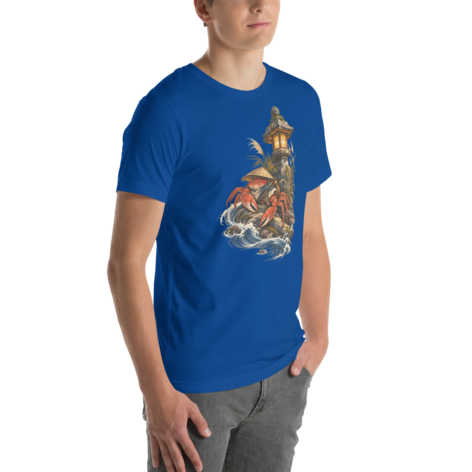 Crab Ronin Lantern Shore Japanese Art, Japanese Art Tee, Mythology Gift - Image 112