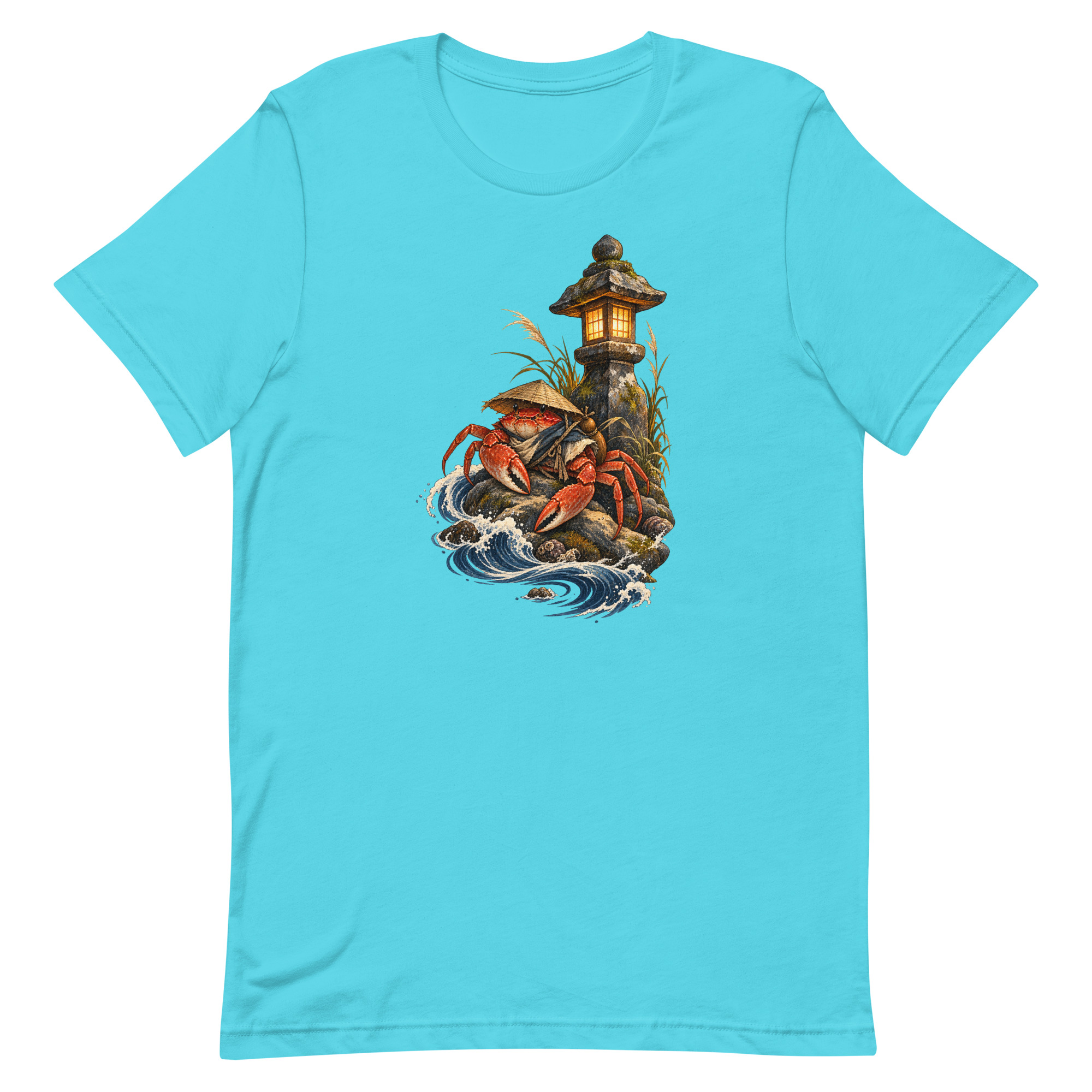 Crab Ronin Lantern Shore Japanese Art, Japanese Art Tee, Mythology Gift - Image 77