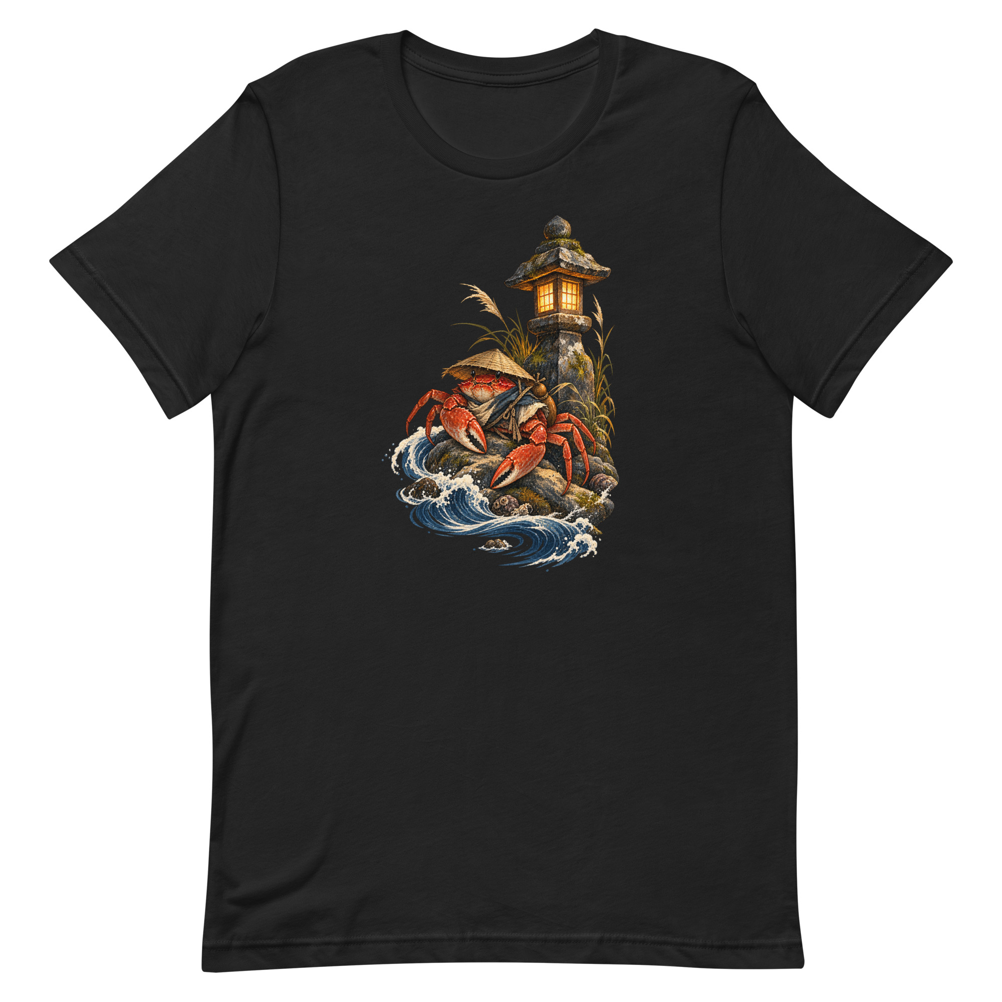 Crab Ronin Lantern Shore Japanese Art, Japanese Art Tee, Mythology Gift - Image 75
