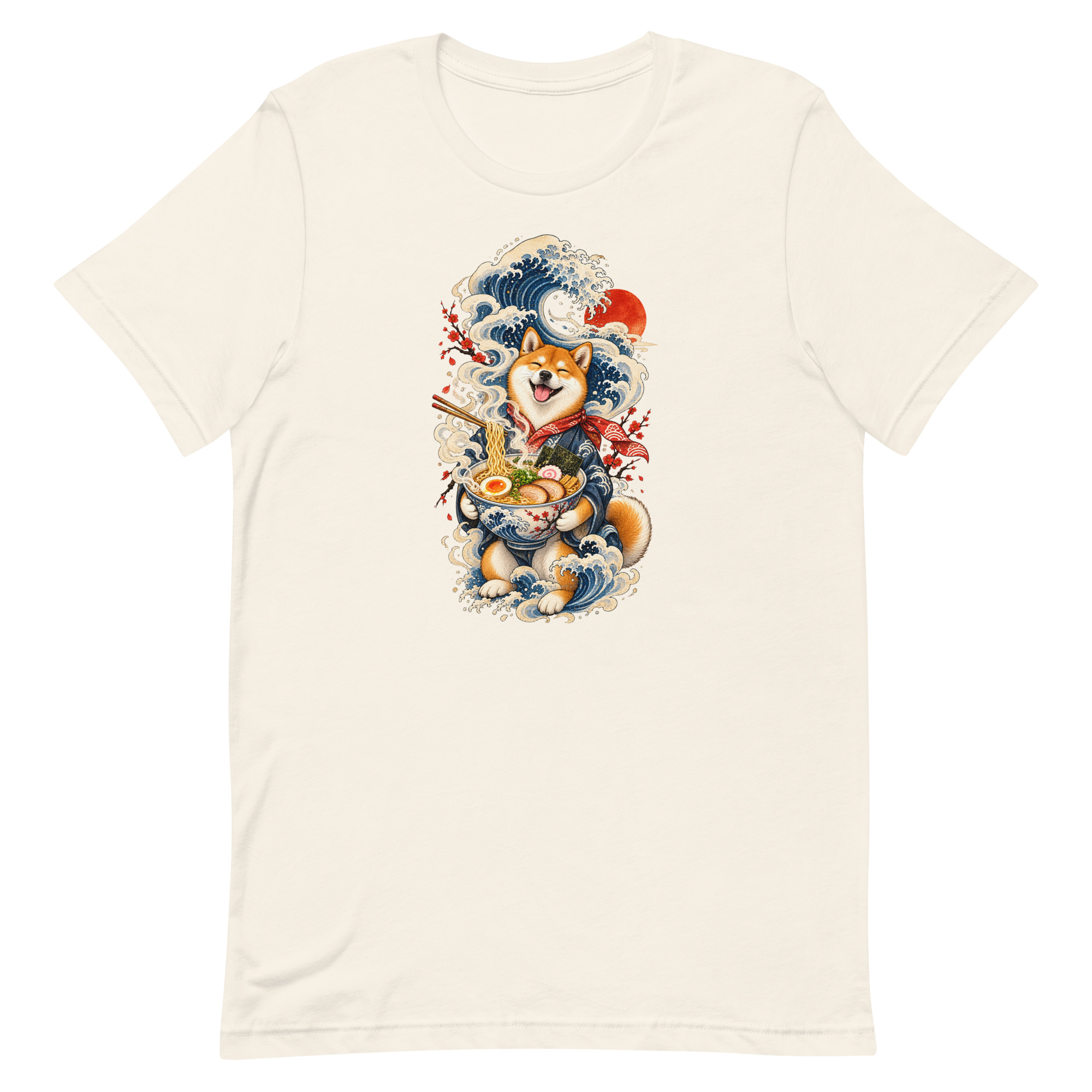 Shiba Inu Ramen Great Wave Japanese Food Art, Japanese Art Tee, Mythology Gift - Image 65