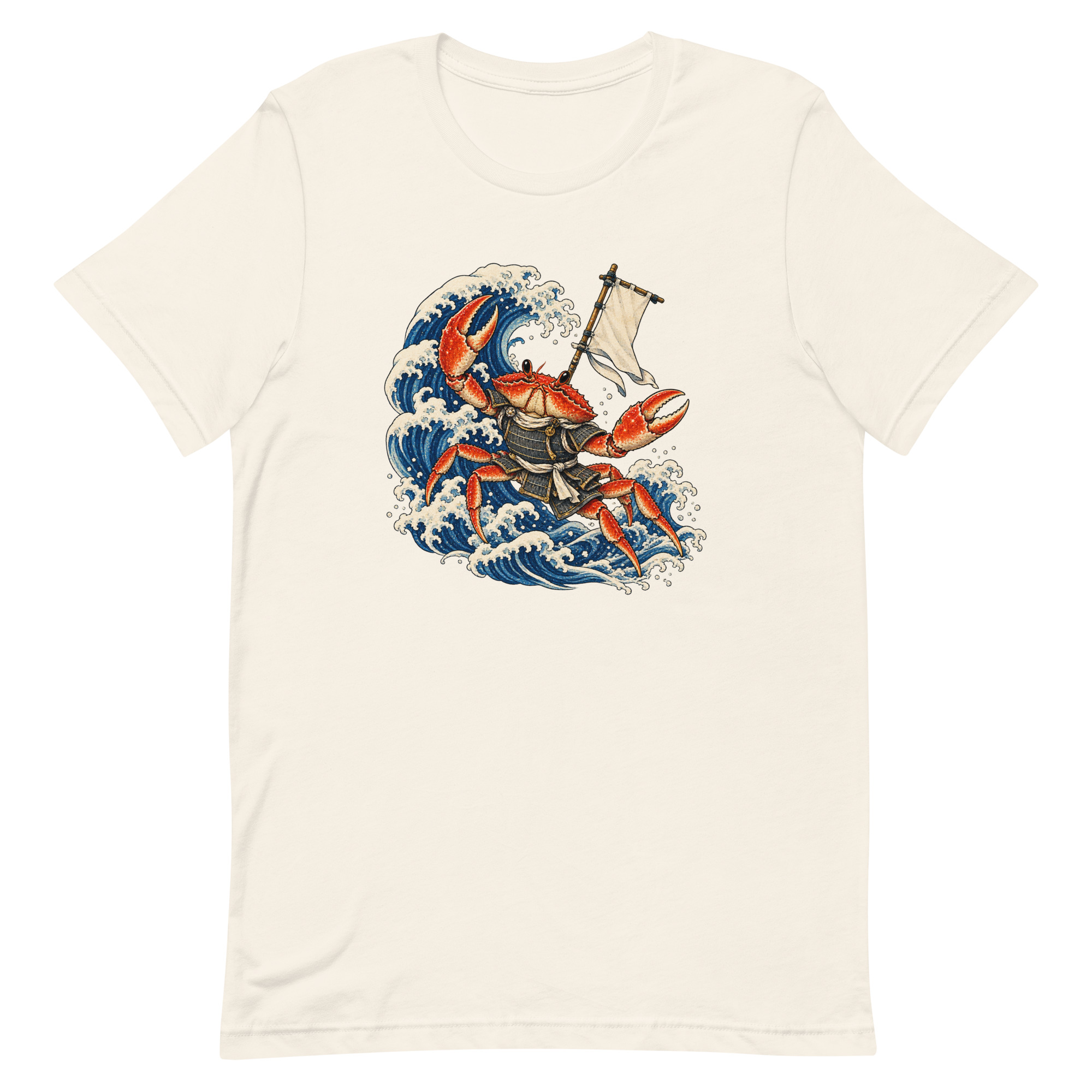 Samurai Crab Great Wave Japanese Warrior Art, Japanese Art Tee, Mythology Gift - Image 67