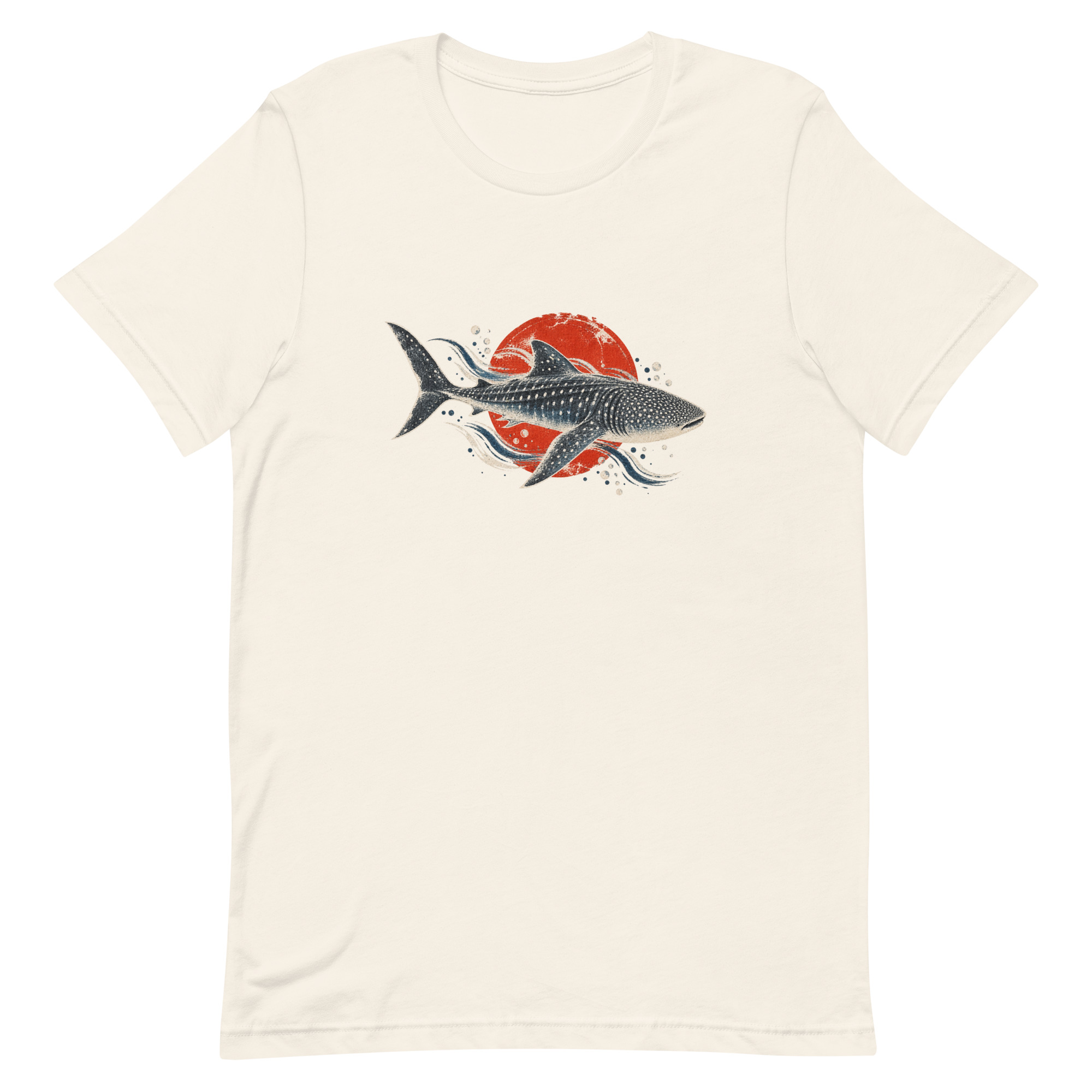 Gyotaku Whale Shark Red Sun Japanese Print, Japanese Art Tee, Mythology Gift - Image 67