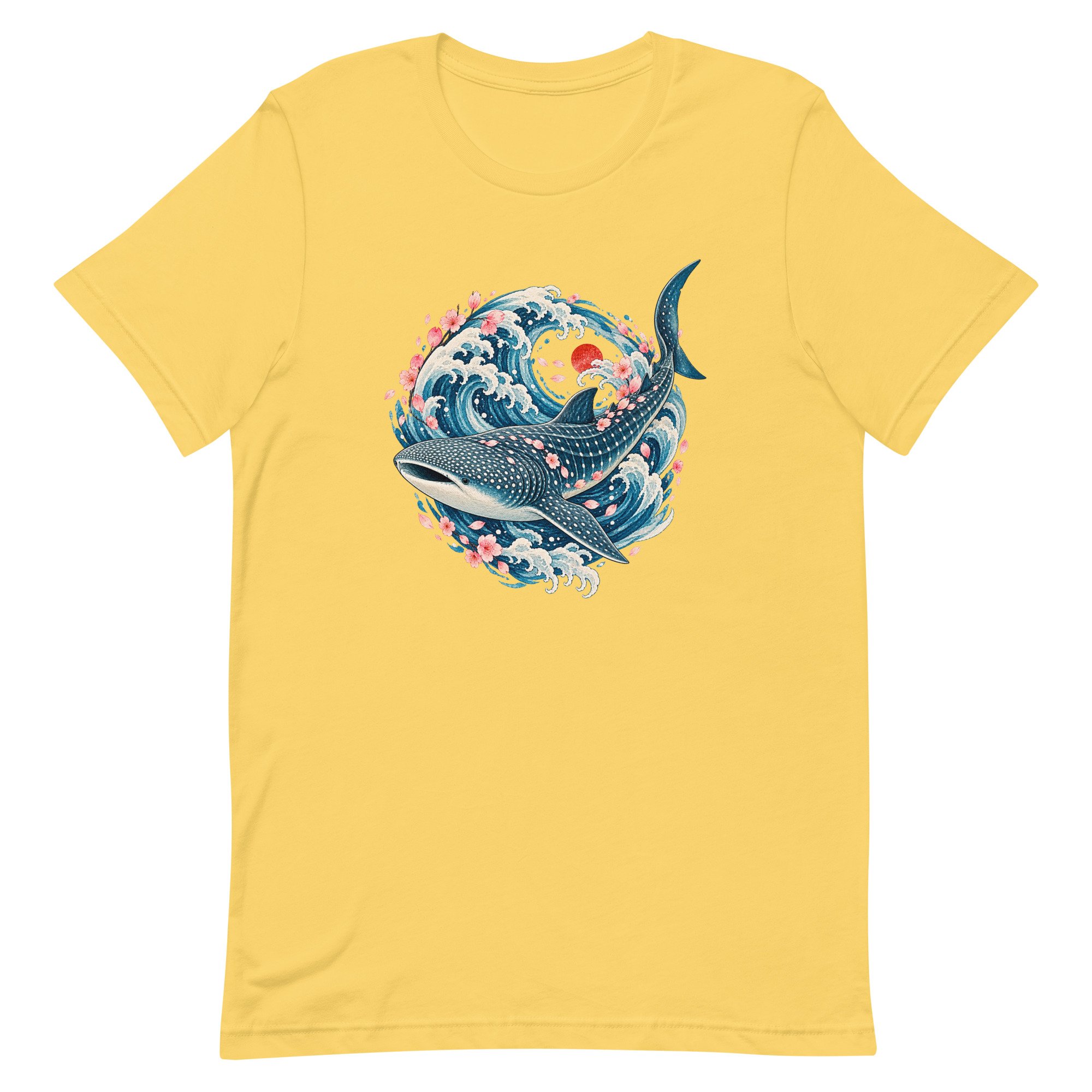 Whale Shark Sakura Current Japanese Art, Japanese Art Tee, Mythology Gift - Image 69